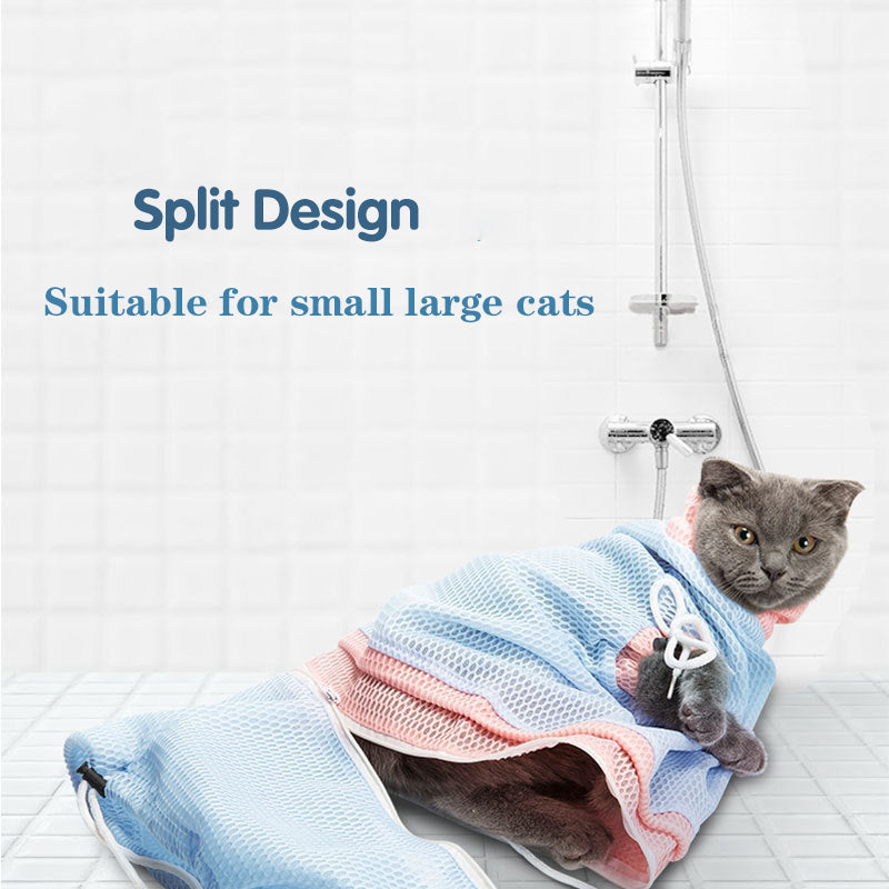 Cat bath bag