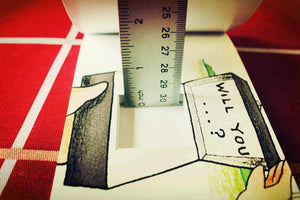 "Will You Marry Me" Flip Flap Book