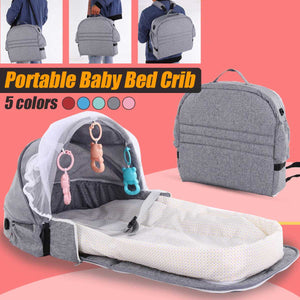 2 in 1 Portable Baby Crib Bag