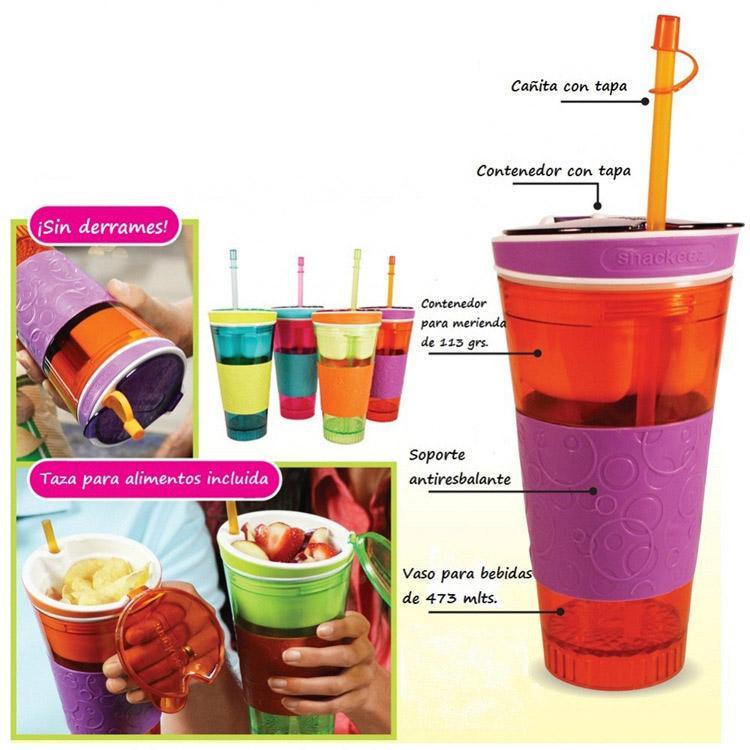 2 in 1 Snack & Drink Cup