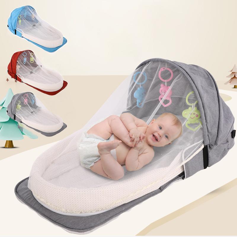 2 in 1 Portable Baby Crib Bag