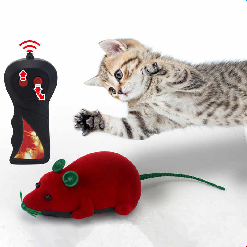 Remote Control Electric Mouse Cat Toy