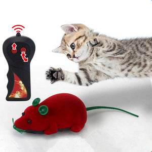 Remote Control Electric Mouse Cat Toy