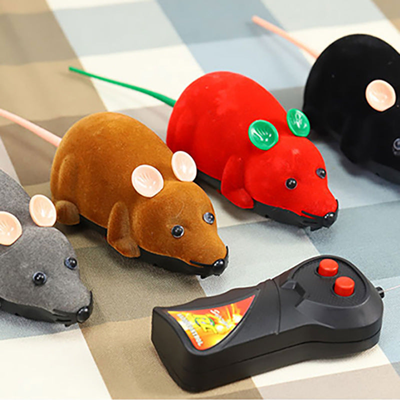 Remote Control Electric Mouse Cat Toy