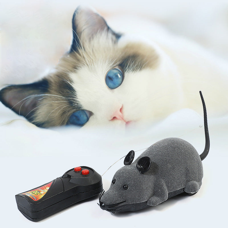 Remote Control Electric Mouse Cat Toy