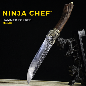 NINJA CHEF - Hammer Forged Knives Pro Collection - Japan High Carbon Steel
