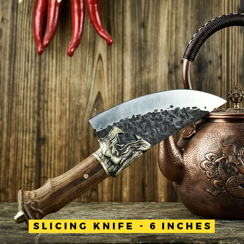 NINJA CHEF - Hammer Forged Knives Pro Collection - Japan High Carbon Steel