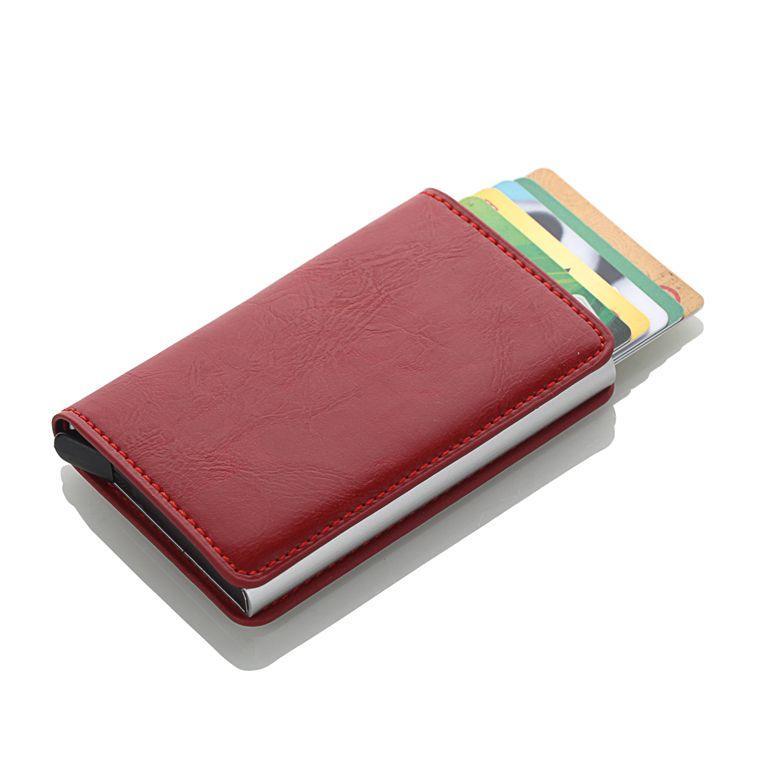 Leather RFID Secure Cash and Cards Wallet - Holds lots of cards and cash