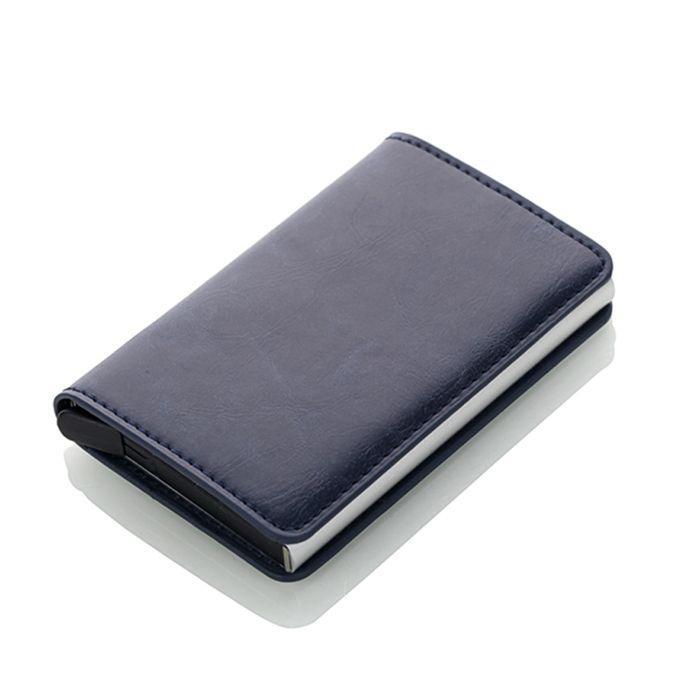Leather RFID Secure Cash and Cards Wallet - Holds lots of cards and cash