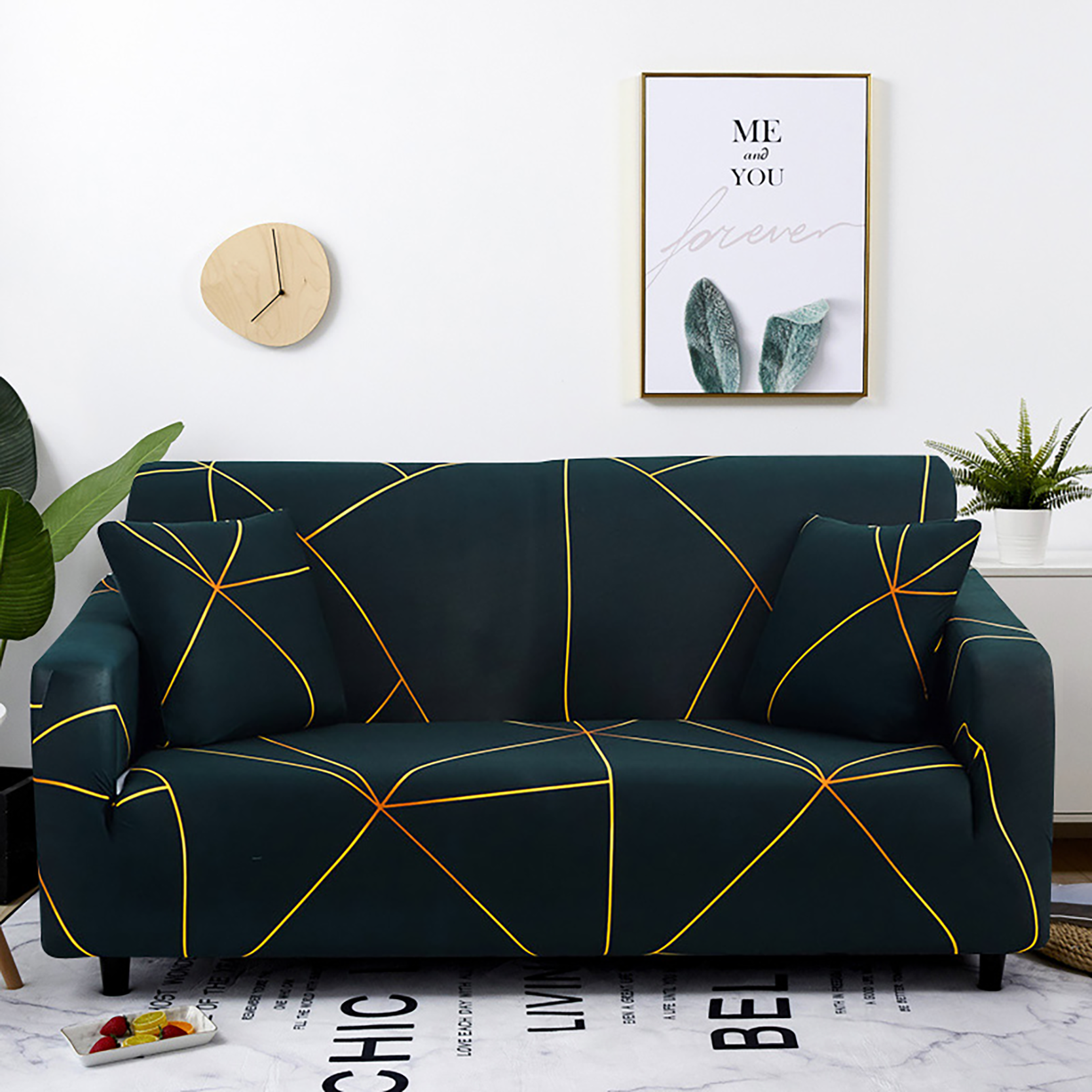 Dulloo™ Geometric/Abstract Premium Sofa Cover