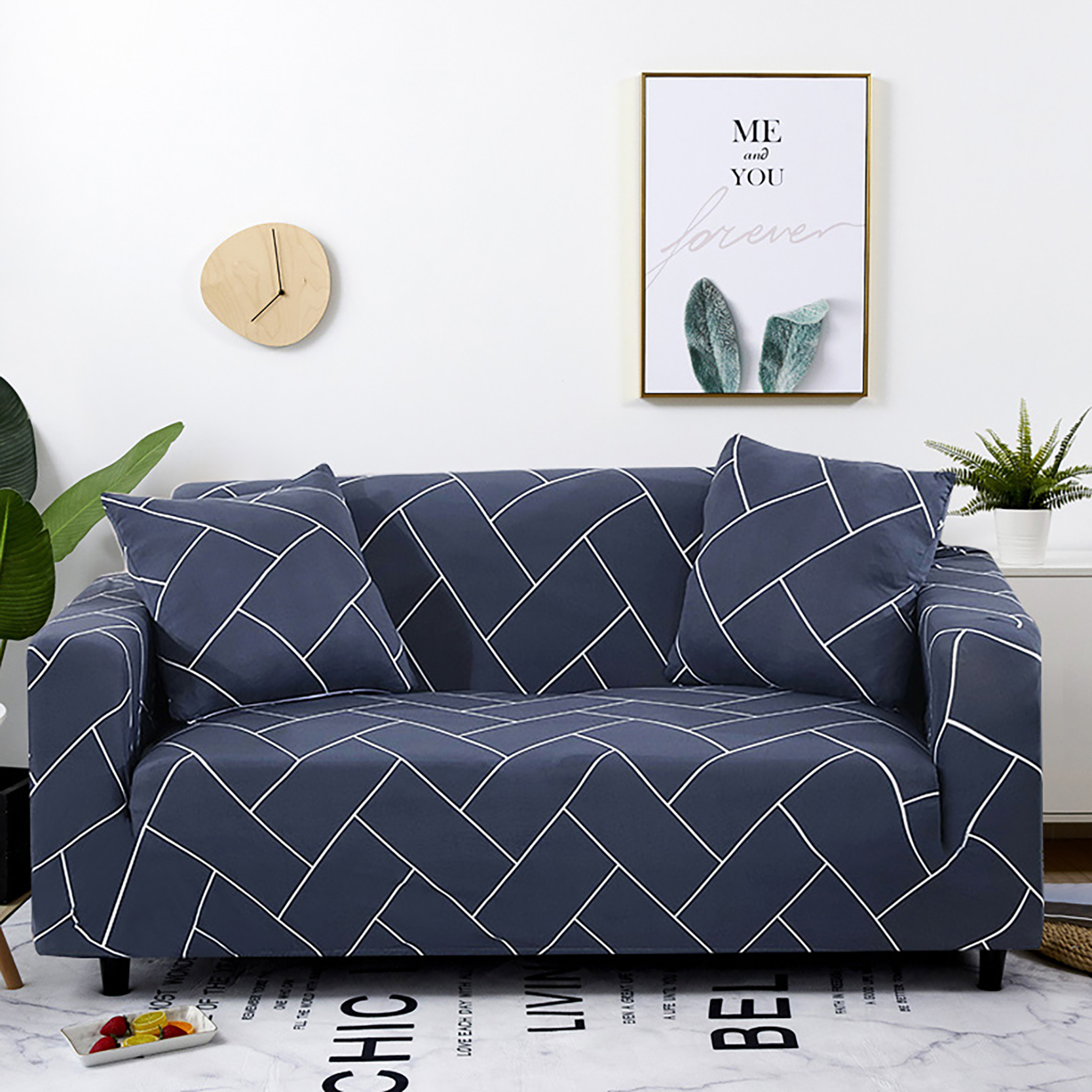 Dulloo™ Geometric/Abstract Premium Sofa Cover