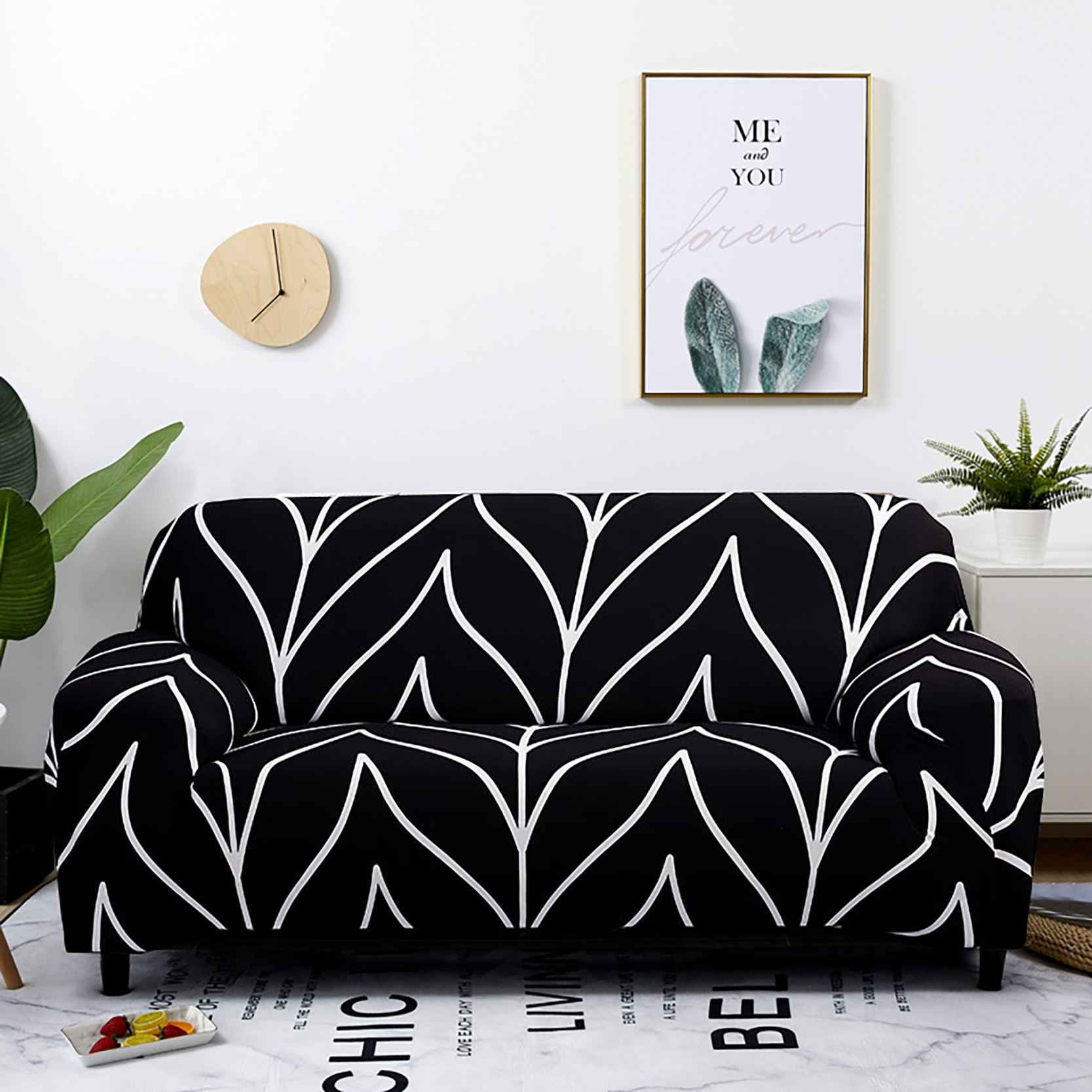Dulloo™ Geometric/Abstract Premium Sofa Cover