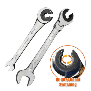 (Best-selling) Tubing Ratchet Wrench [MM/Inch Sets]