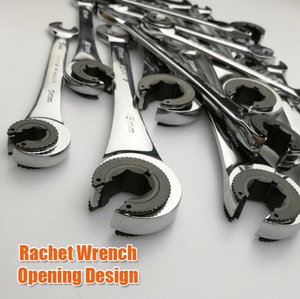 (Best-selling) Tubing Ratchet Wrench [MM/Inch Sets]