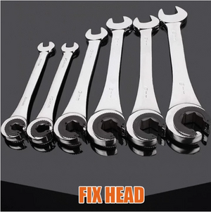 (Best-selling) Tubing Ratchet Wrench [MM/Inch Sets]