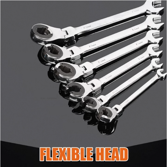 (Best-selling) Tubing Ratchet Wrench [MM/Inch Sets]