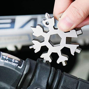 18-in-1 stainless steel snowflakes multi-tool