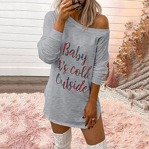 Baby It's Cold Outside Mini Dress