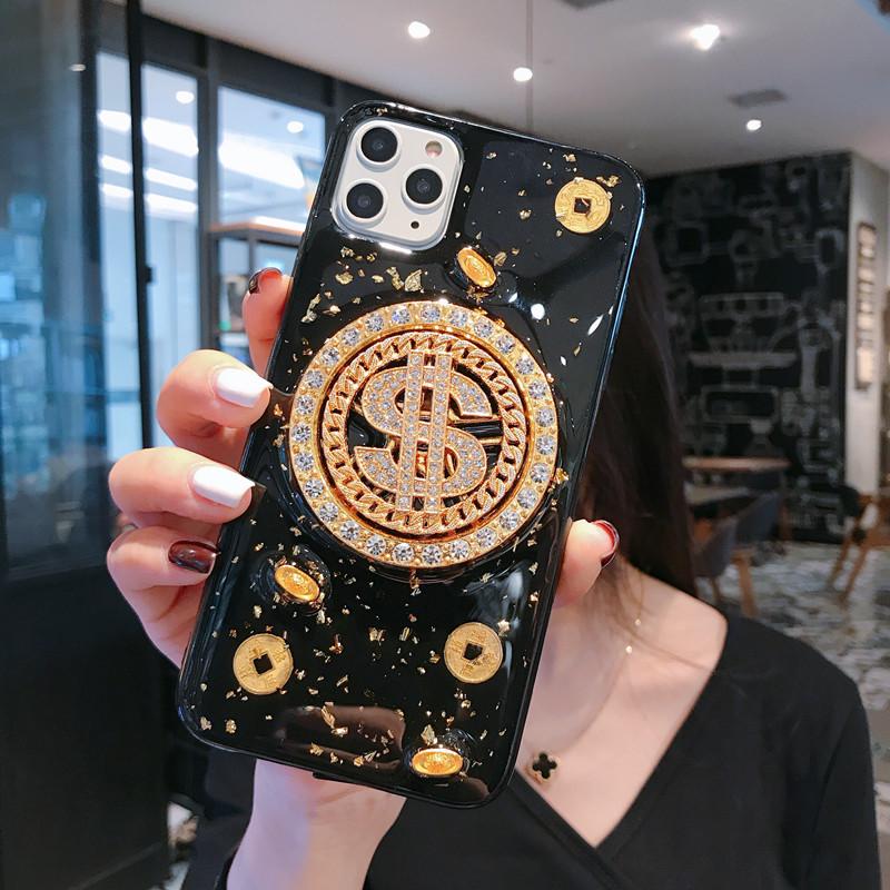 Bling Dollar Spin Phone Cases