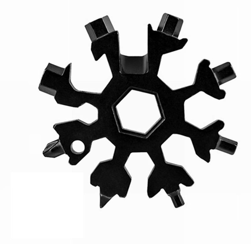 18-in-1 stainless steel snowflakes multi-tool