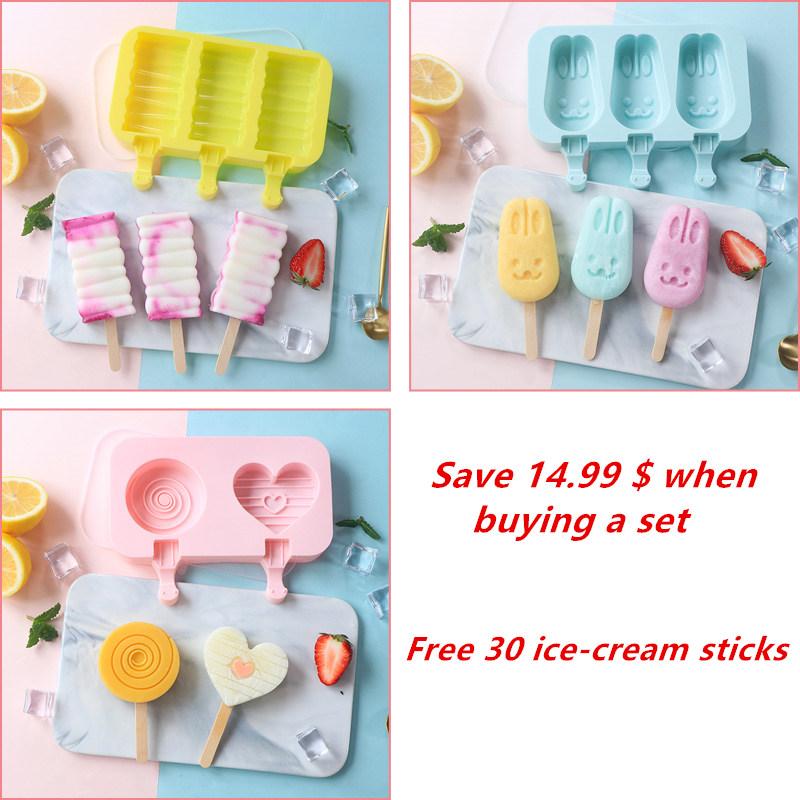 DIY Cartoon Popsicle Molds
