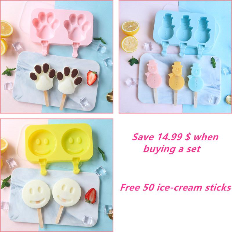 DIY Cartoon Popsicle Molds