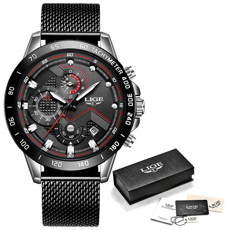 🔥Last Day Promotion 40% OFF🔥Men Quartz Waterproof Sport WristWatch