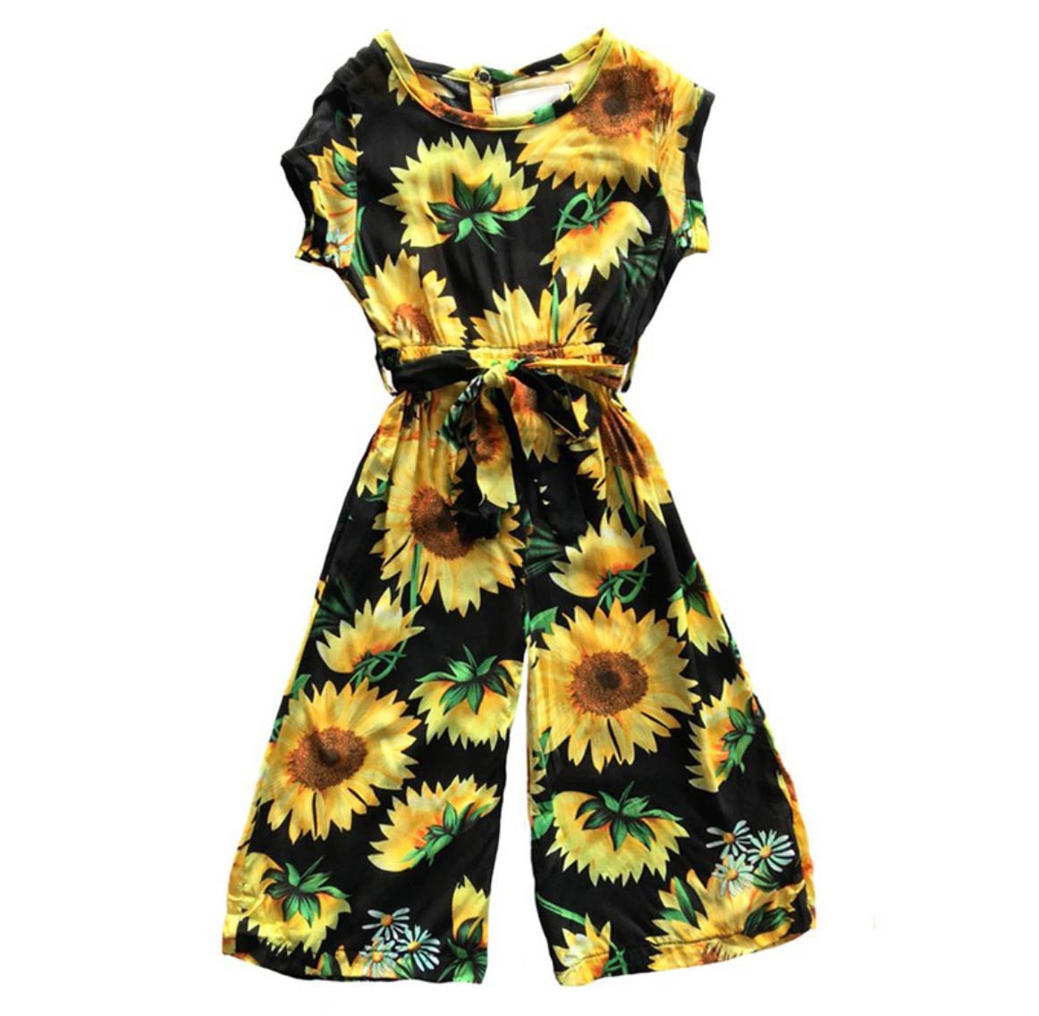 Sansa Baby Sunflower Jumpsuit Romper