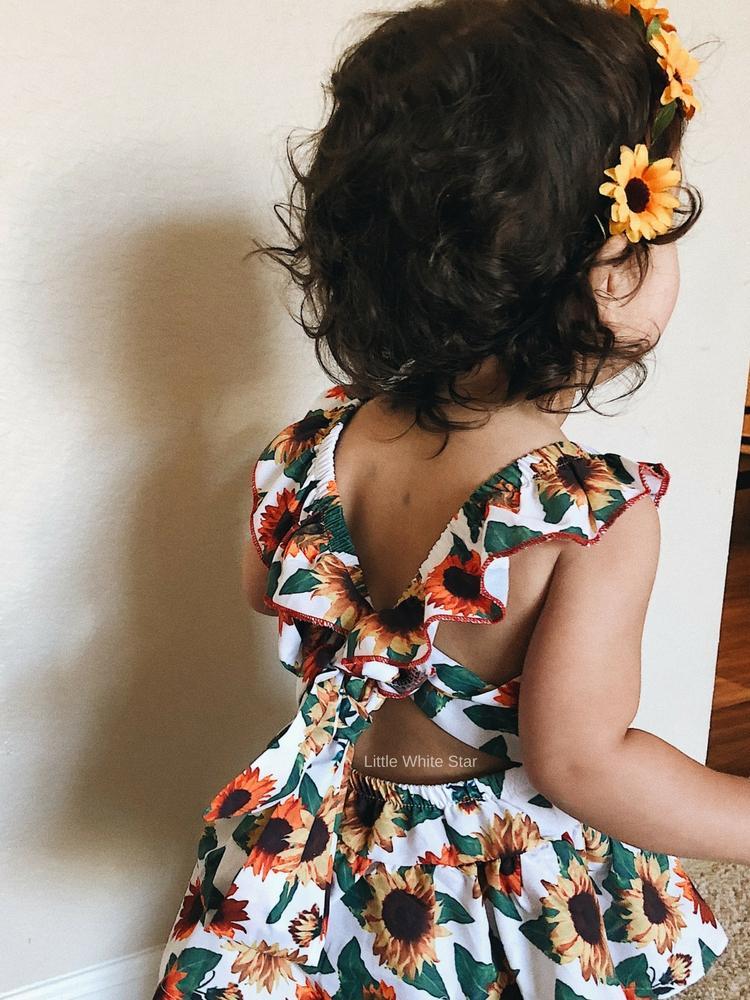 Sunflower Dress + Shorts