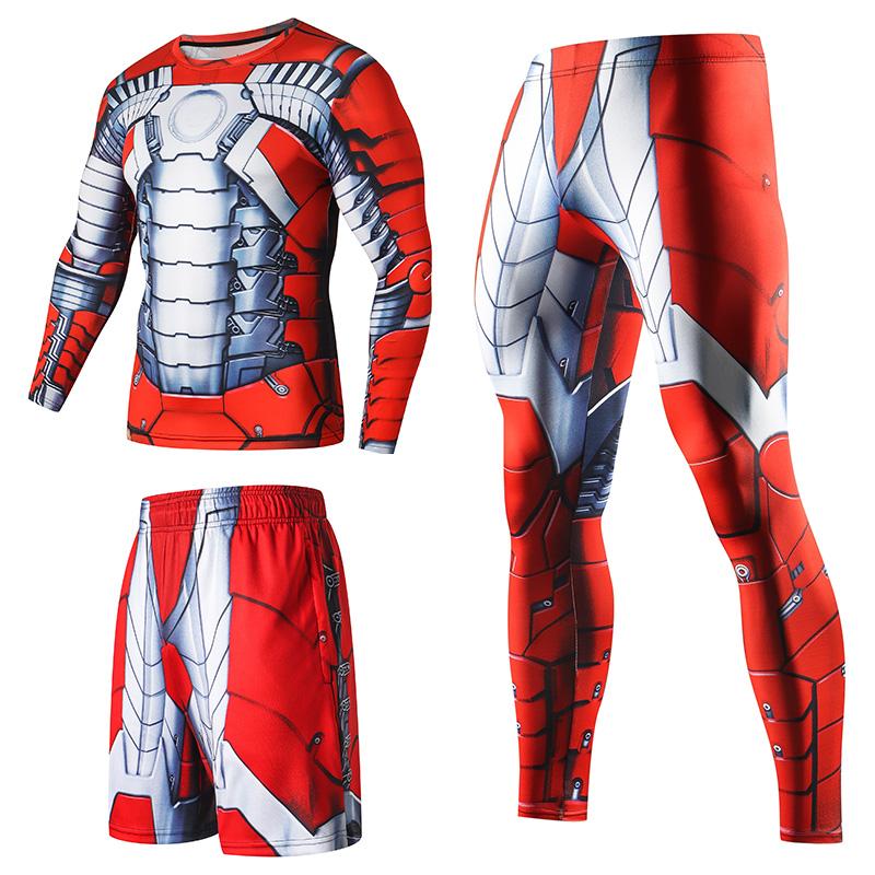 Superhero Compression Tracksuits - b