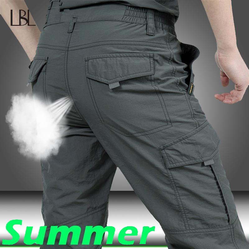 Men Summer Waterproof  Military Style Pants