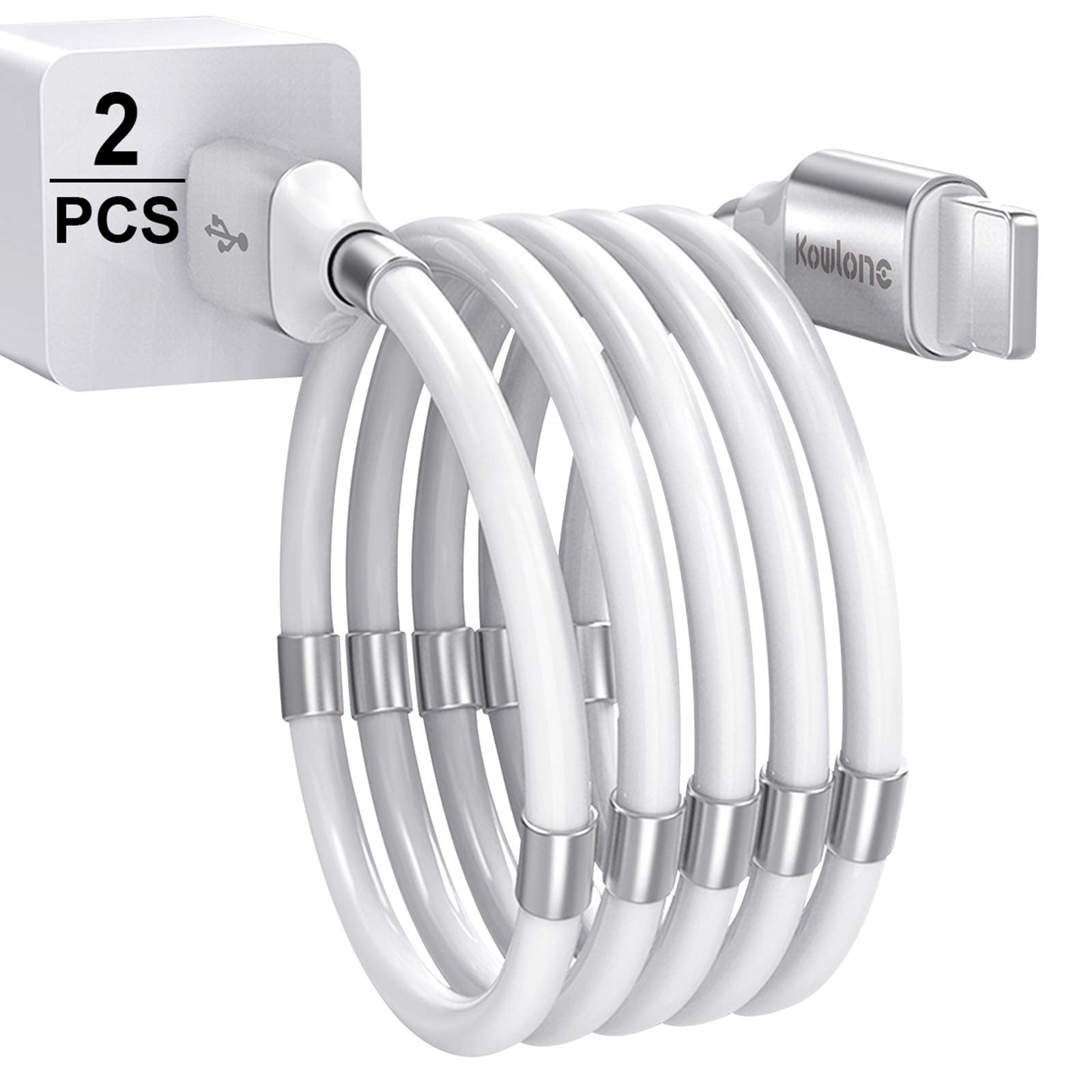 Magnetic Self Winding USB Charging Cable for All Smartphone