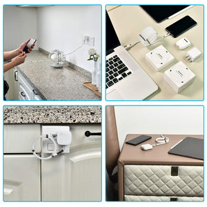 Magnetic Self Winding USB Charging Cable for All Smartphone