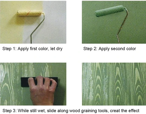 Wood Graining DIY Tool Set