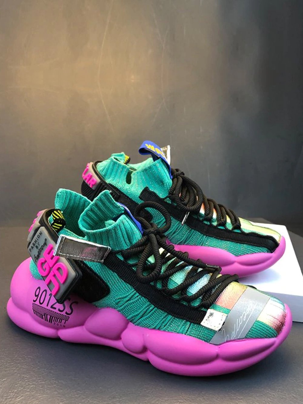 Chunky Thick Sole Platform Sneakers