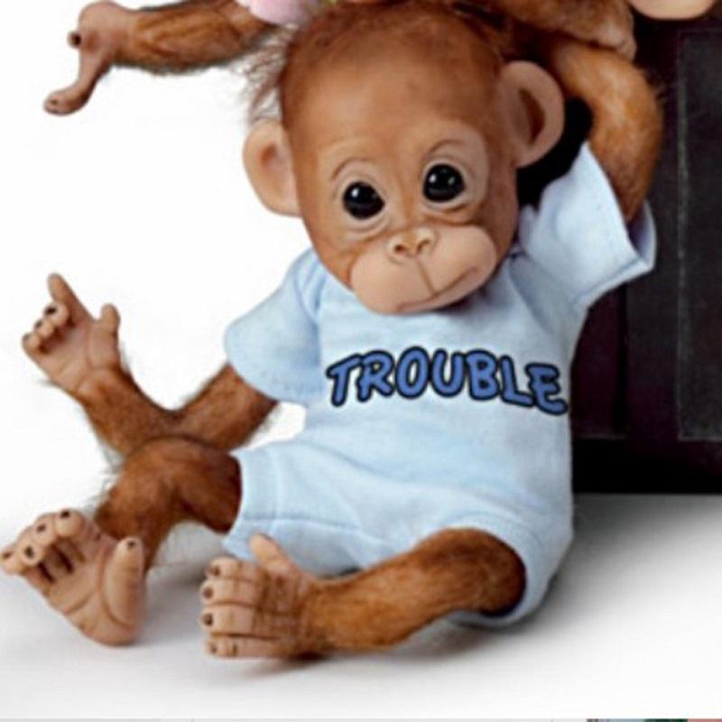"Annabelle's Hugs" Lifelike Baby Monkey Doll
