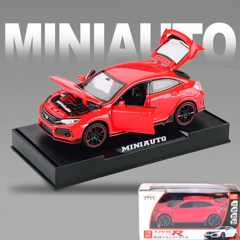 👉COD👈High-Quality Alloy Model Cars With Openable Doors, Light And Sound