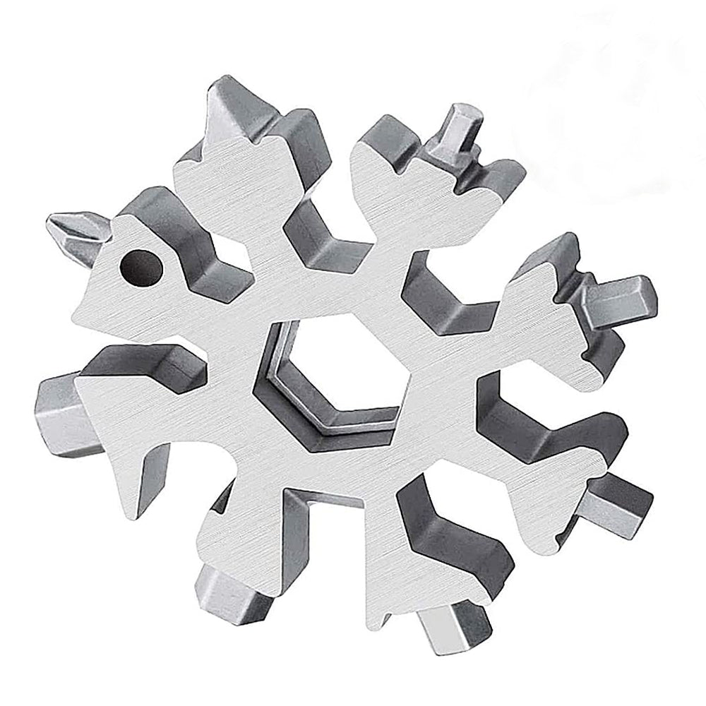 18-in-1 stainless steel snowflakes multi-tool