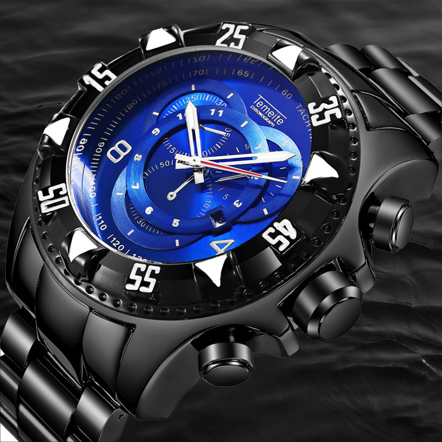 Golden Timepieces Timepieces BLACK Royal