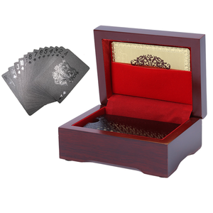 24K Black Diamond Playing Card