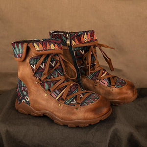 Comfty Leather Arch Support Boots