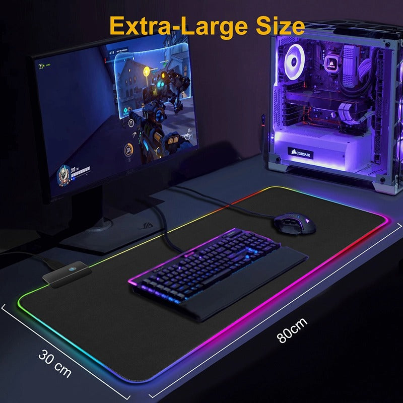 RGB Wireless 10w/15w Charging Oversized Mouse Pad
