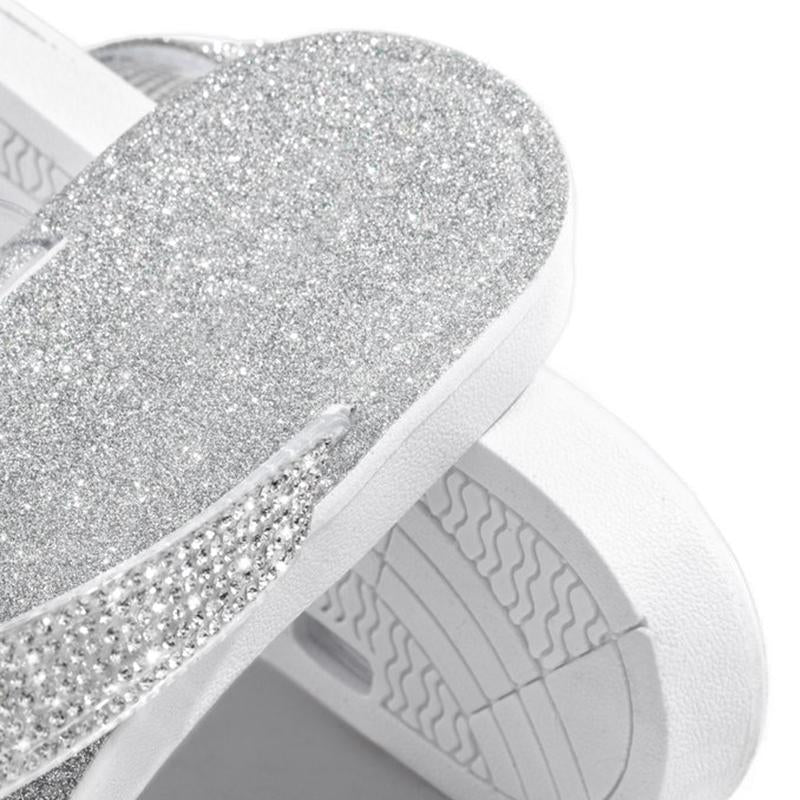 Bright Diamond Casual Shiny Bling Crystal Decoration Sandals