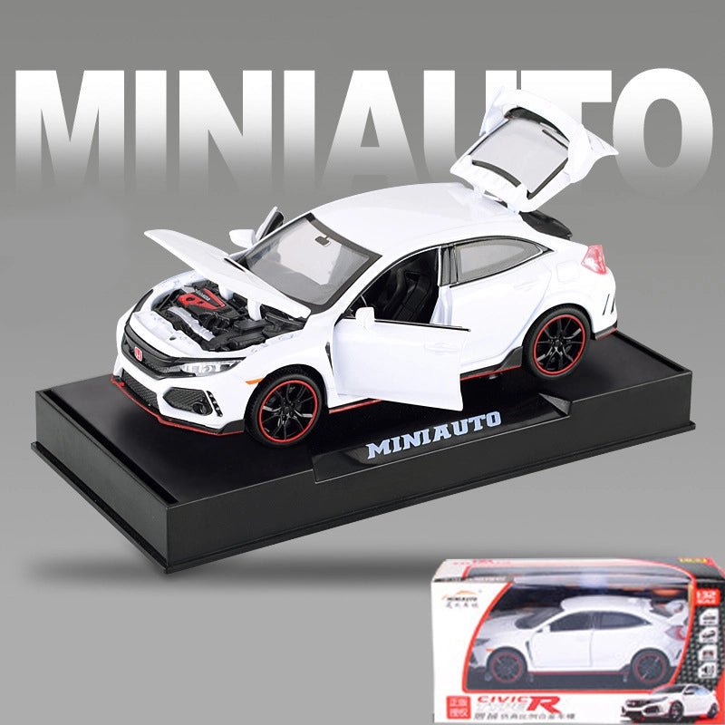 👉COD👈High-Quality Alloy Model Cars With Openable Doors, Light And Sound