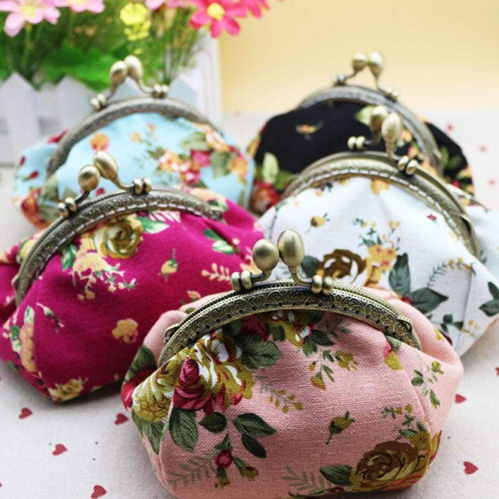 Grandmothers Vintage Style Coin Purse - FREE PURSE PROMO