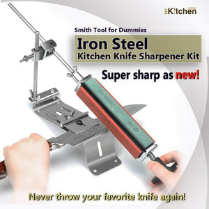 Iron Steel Kitchen Knife Sharpener Kit - My Kitchen Cove