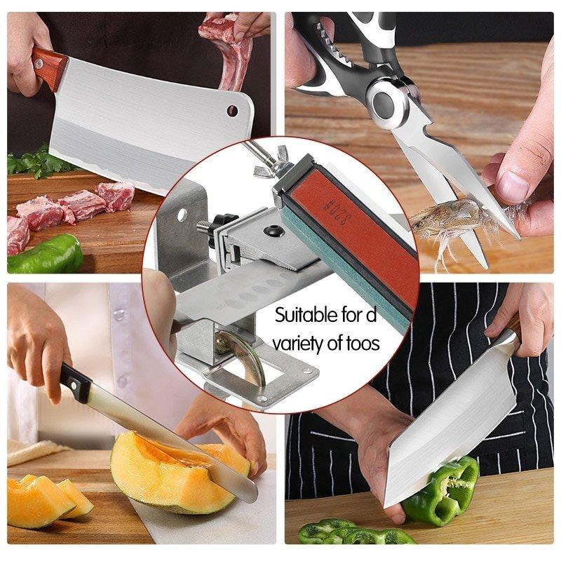 Iron Steel Kitchen Knife Sharpener Kit - My Kitchen Cove