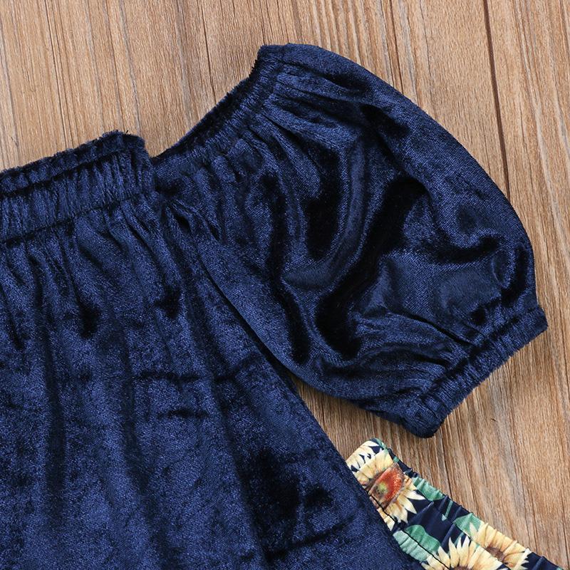 Stella Off Shoulder Top & Sunflower Bell Pants