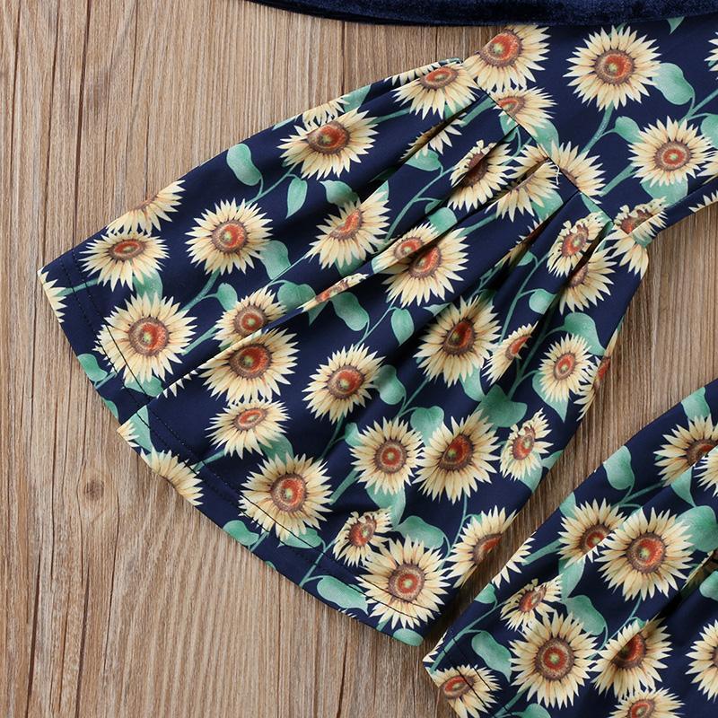 Stella Off Shoulder Top & Sunflower Bell Pants