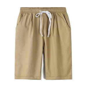 Women's Fashion Elastic Waistband Plus Size Loose Shorts